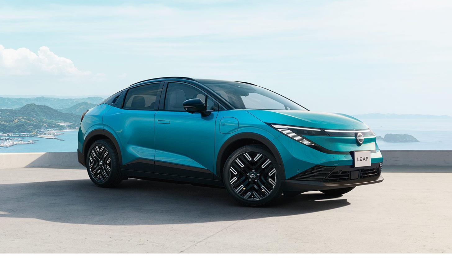 新型日産リーフ（3代目・クロスオーバーSUV）の外観